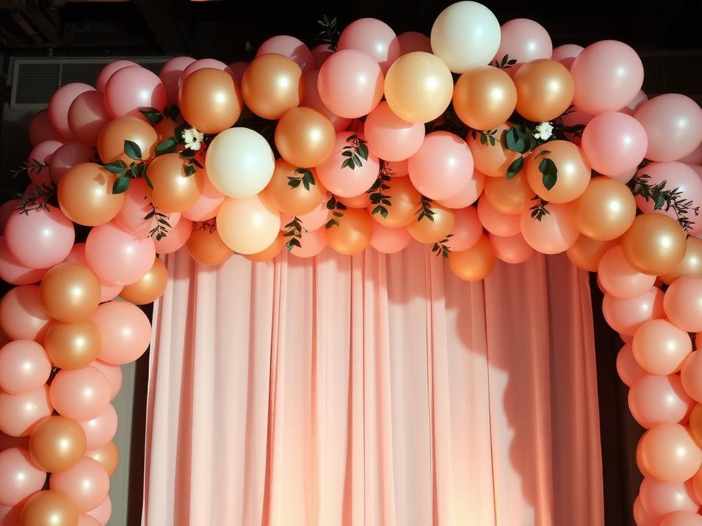 Flower Wall + 2 Light-Up Numbers + LED Sign